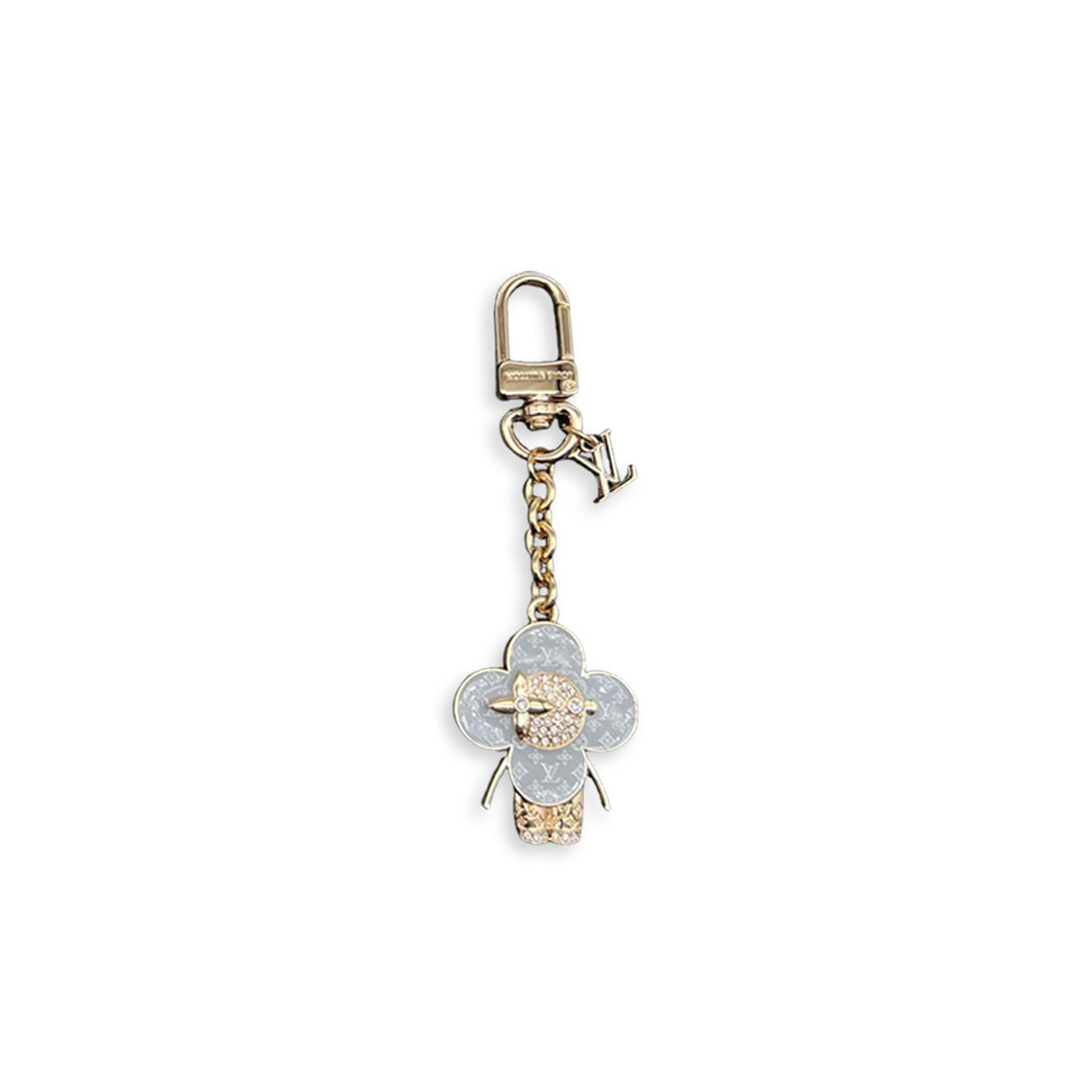 LOUIS VUITTON BAG CHARM AND KEY HOLDER